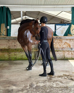 Bella Hadid returns to horseriding after quitting in 2016 due to her struggle with Lyme disease. Bella Hadid returns to horseriding after quitting in 2016 due to her struggle with Lyme disease.