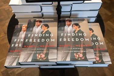  Finding Freedom Biography Of Prince Harry And Meghan Markle On Sale In London