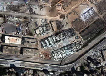 Beirut Explosion Before And After Satellite Images Show Extent Of Devastation