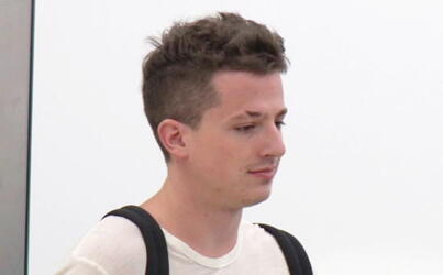 Charlie Puth Gets An Extremely Thorough Pat Down By LAX TSA Charlie Puth Gets An Extremely Thorough Pat Down By LAX TSA