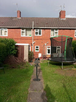 GHOST CHILD IN EXORCIST HOUSE