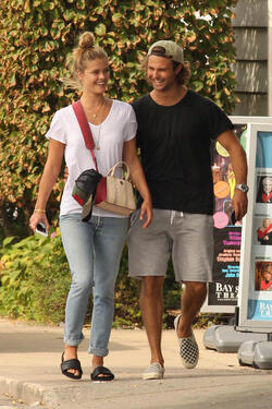Nina Agdal and Jack Brinkley Cook Getting Ice Cream in The Hamptons