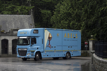 Queen Elizabeth Arrives At Balmoral Castle