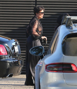 Kris Jenner feeling sexy in sheer top while dining with Jada Pinkett Smith