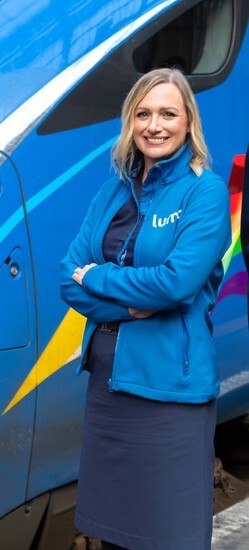 Right on track Ex Air hostess mum of four 44 becomes train driver