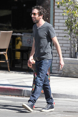 Simon Helberg Takes Daughter Adeline Helberg for Ice Cream