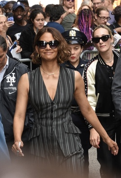 Halle Berry seen at Good Morning America