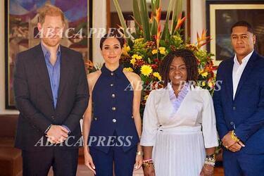 Harry And Meghan Start Four Day Visit To Colombia