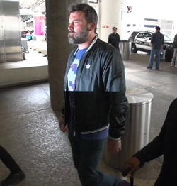 Ben Affleck Looking To Have Gained Weight At LAX