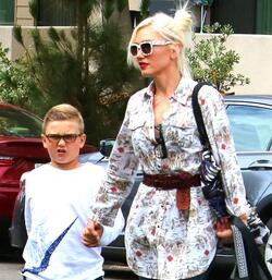 Gwen Stefani And Zuma Up For Sunday Services