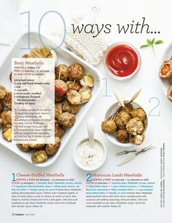 Ways with Meatballs Ways with Meatballs