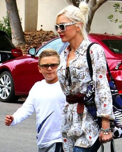 Gwen Stefani And Zuma Up For Sunday Services