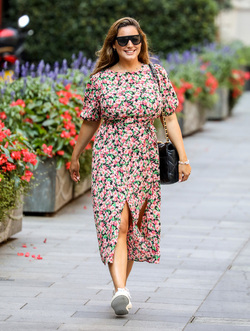 Kelly Brook at Global Radio Studios Kelly Brook at Global Radio Studios