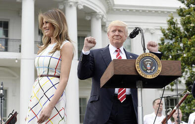 FILE PHOTOS Donald Trump Book First couple lived separately in Trump Tower and would go DAYS without seeing each other and only mentions Melania for her looks