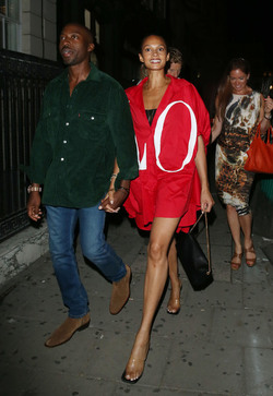 Alesha Dixon Enjoys Night Out in London