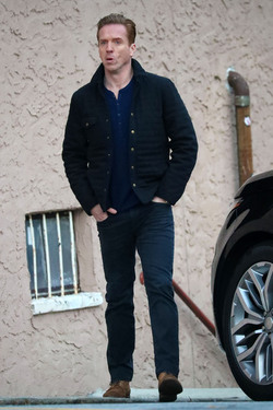 EXCLUSIVE Damien Lewis on the Set of Billions in Upstate New York