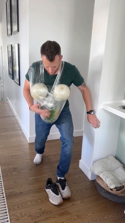 Man Gets A Taste Of Pregnancy In The Form Of A Watermelon Man Gets A Taste Of Pregnancy In The Form Of A Watermelon