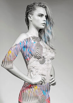 CARA DELEVINDNE STARS IN IM NOT A TROPHY CAMPAIGN CARA DELEVINDNE STARS IN IM NOT A TROPHY CAMPAIGN