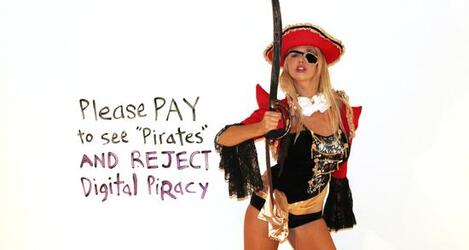 Nadeea Volianova Urges People to Pay for the new Pirates Movie