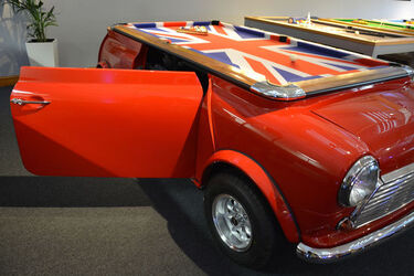 Mini Cooper pool table