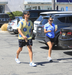 Kourtney Kardashian And Scott Disick Reunite Over Coffee In Malibu