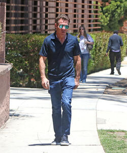 Dennis Quaid Spends Quality Time With Son Jack