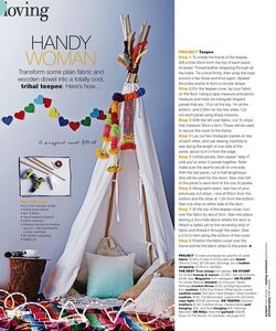 DIY Make a cool tribal teepee