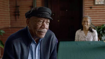 Morgan Freeman in the new TV documentary 761st Tank Battalion The Original Black Panthers 