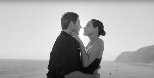 Christy Turlington and Edward Burns for Calvin Klein Eternity