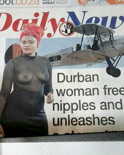 Party Goer Starts Free The Nipple Debate