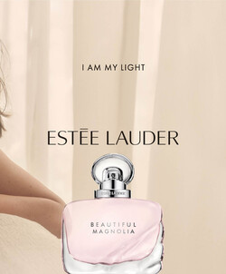Ana de Armas in new advertising photoshoot for Est&eacute;e Lauder Beautiful Magnolia perfume campaign