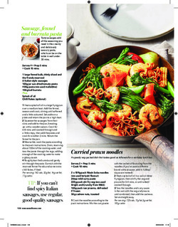 Just five ingredients