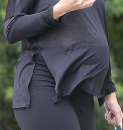Katherine Schwarzenegger Showcases Her Enormous Baby Bump As She Anxiously Awaits Motherhood