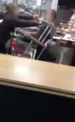 MCDONALDS BRAWL MCDONALDS BRAWL