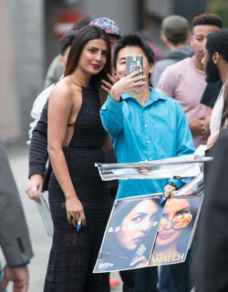 Priyanka Chopra is seen at Jimmy Kimmel Live Priyanka Chopra is seen at Jimmy Kimmel Live