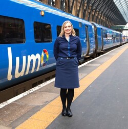 Right on track Ex Air hostess mum of four 44 becomes train driver