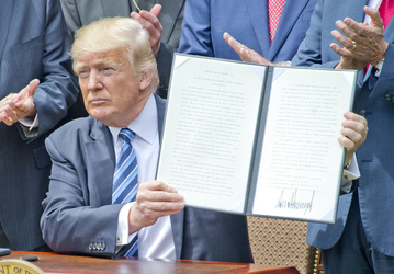 President Donald Trump signs an Executive Order Promoting Free Speech and Religious Liberty President Donald Trump signs an Executive Order Promoting Free Speech and Religious Liberty