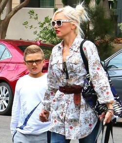 Gwen Stefani And Zuma Up For Sunday Services