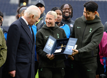 HM King Charles III Visits Tottenham Hotspur