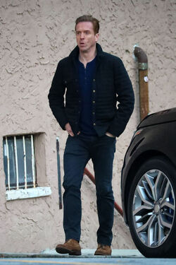 EXCLUSIVE Damien Lewis on the Set of Billions in Upstate New York