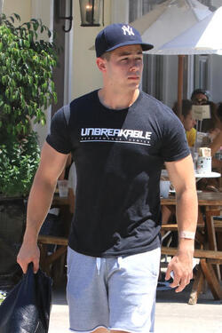 A Buff Looking Nick Jonas Heads to Lunch A Buff Looking Nick Jonas Heads to Lunch