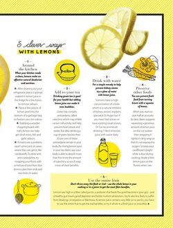 A twist of lemon Good Health June p some images and text available