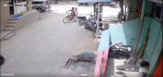 VIDEO Horrifying moment two students get electrocuted and one dies on way to school