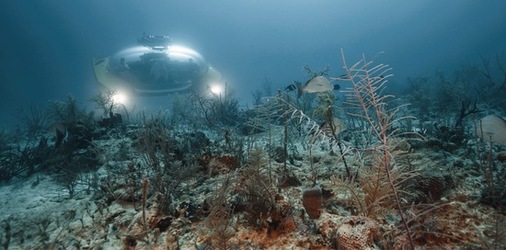 VIDEO Futuristic luxury submarine that looks like UFO offers cocktails and spa treatments 200 METRES below surface