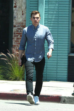 Dave Franco goes to lunch in Los Feliz