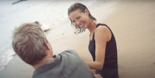 Christy Turlington and Edward Burns for Calvin Klein Eternity