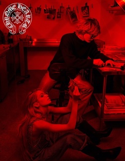 Stella Maxwell Gets Glam In Chrome Hearts Fall 2020 Campaign