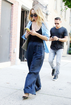 Jennifer Lawrence seen in New York City