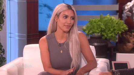 Kim Kardashian Accidentally Blurts Out Gender Of Her Baby On Ellen 