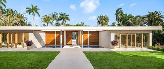 DJ and social media star Gianluca Vacchi has just bought this waterfront home in Miami Beach Florida for 24.5 million.